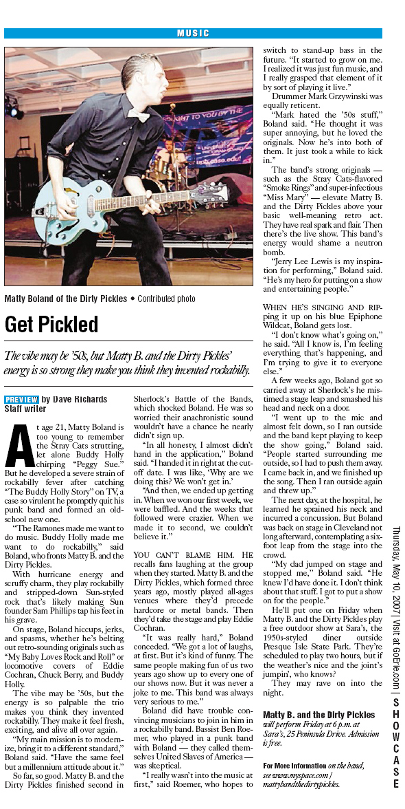 Erie Times-News Showcase: Get Pickled